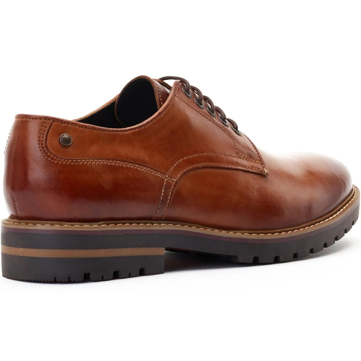 Base London Halsey Washed Derby Shoes