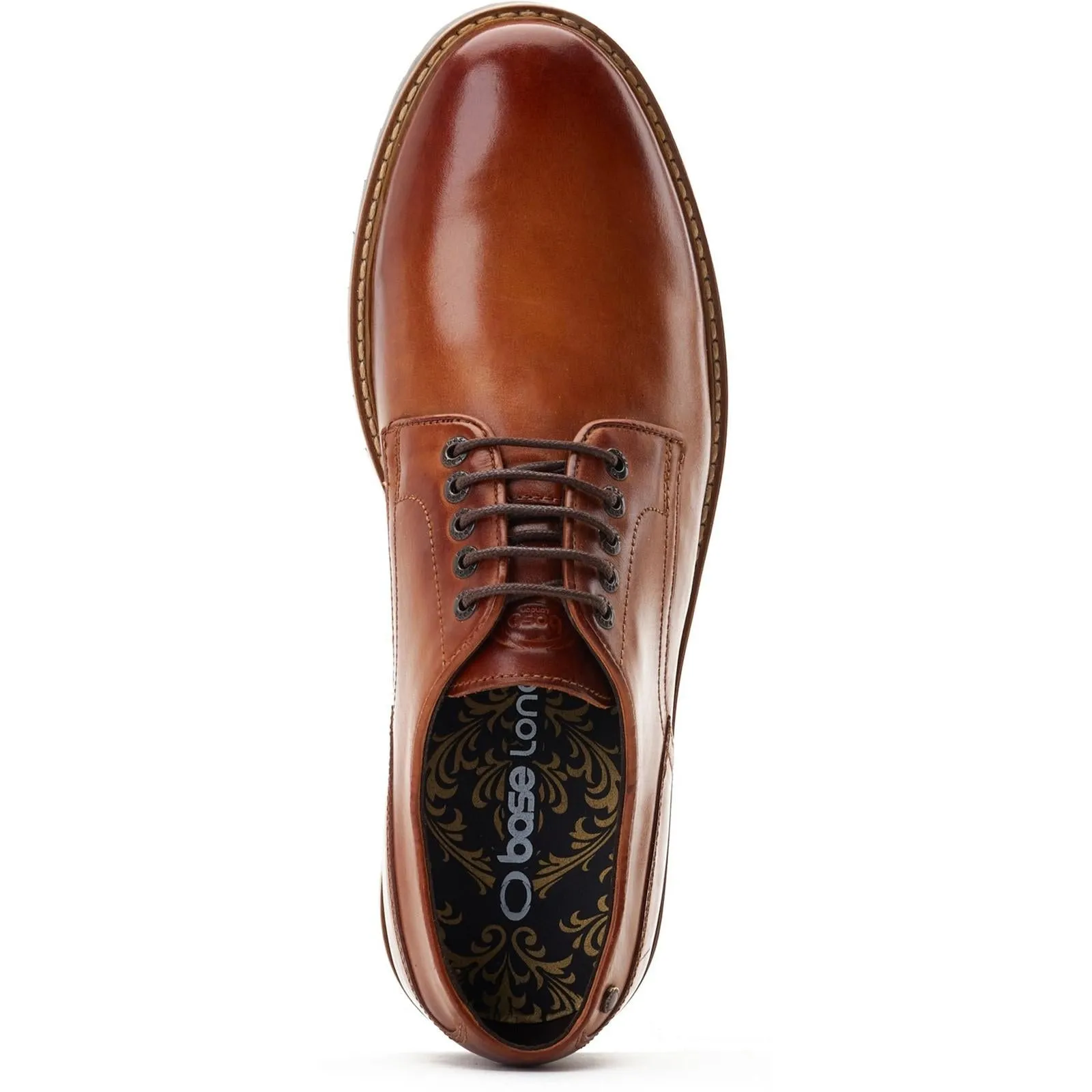 Base London Halsey Washed Derby Shoes