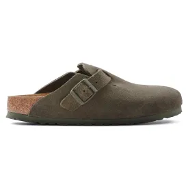 Birkenstock Boston Narrow Suede Shearling Clog