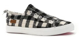 Corkys Shoes - Babalu White Plaid Sneaker  SALE 40% OFF  NOW $22.950
