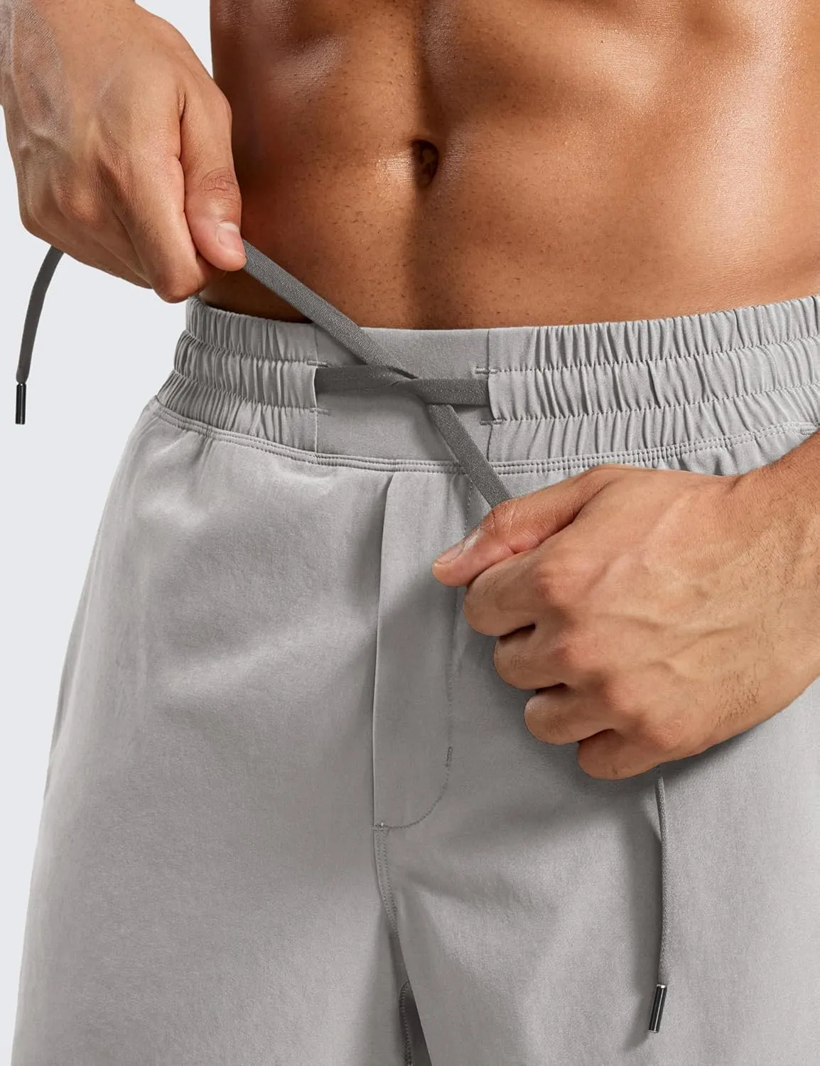 CRZ YOGA 2 in 1 Mens Athletic Shorts 5'' with Liner Quick Dry Lightweight for Running Sports Gym with Pockets