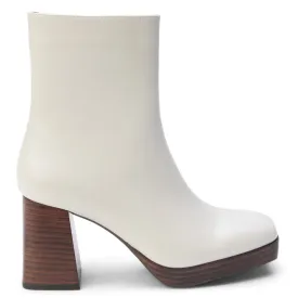 Duke Square Toe Platform Zippered Boots