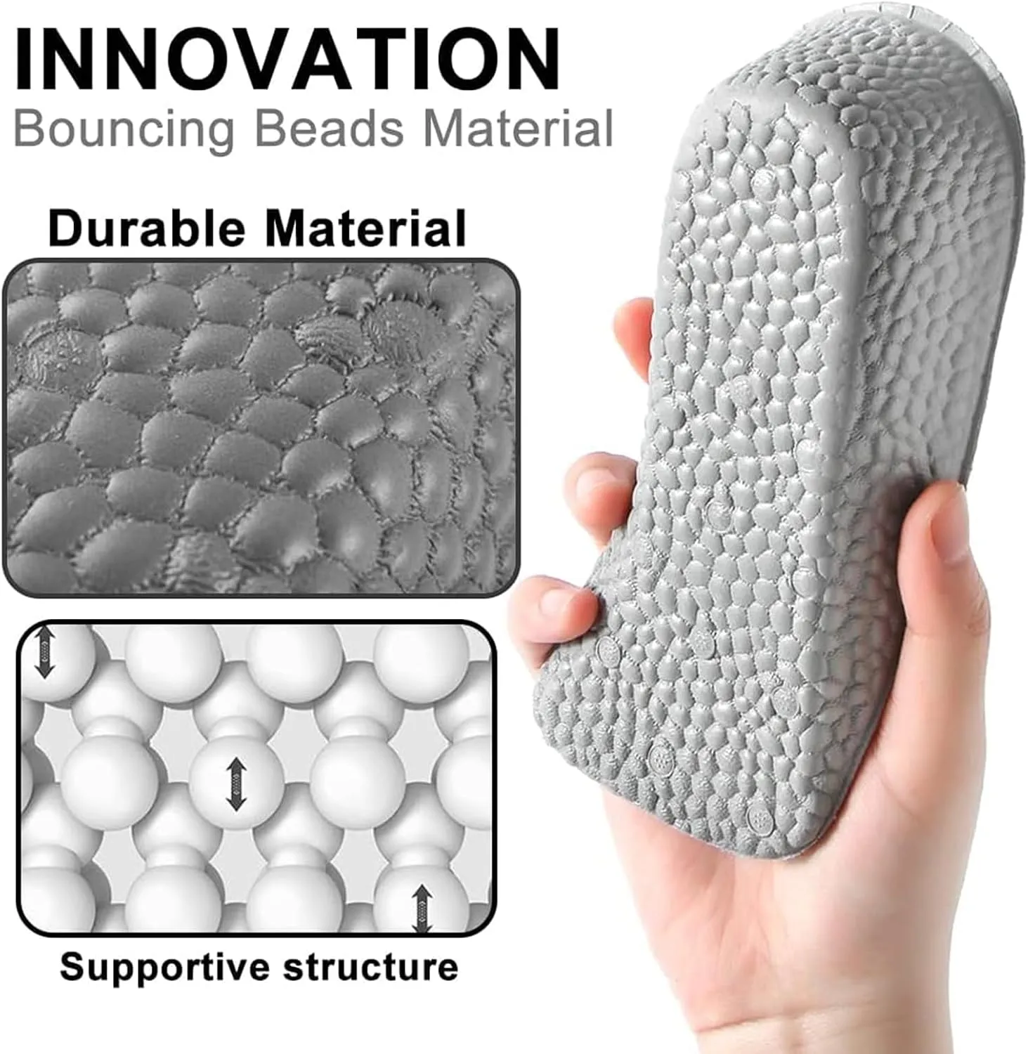 Height Increase Insole - Orthopedic Shoes High Pads 2PCS Height Increase Insoles for Men Women Arch Support Shoe Lifts Shock Absorption Heel Lift Insole (Black, 1.4in/3.5cm)