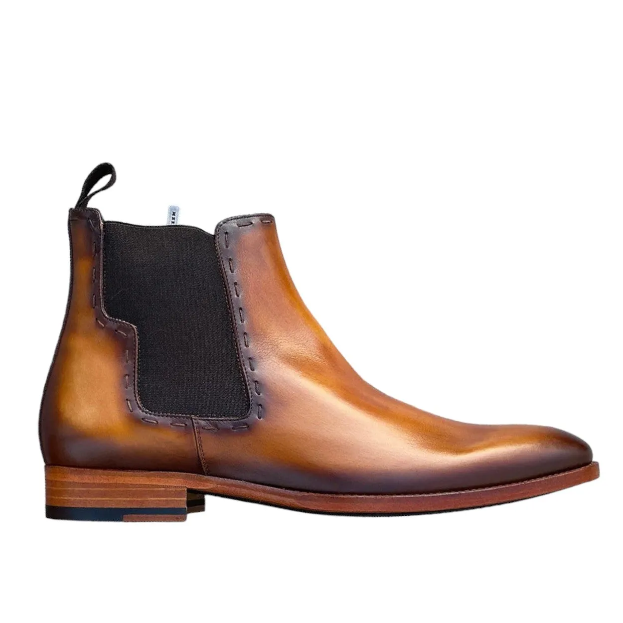 Mezlan E20484 Men's Shoes Calf-Skin Leather Chelsea Boots (MZ3520)