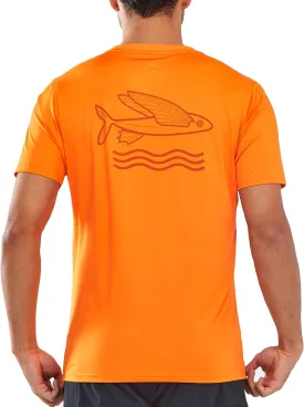 NORTHYARD Mens Rash Guard Shirt UPF 50  UV Sun Protection Short Sleeve Athletic T-Shirts for Men Quick Dry Fishing Beach Swim
