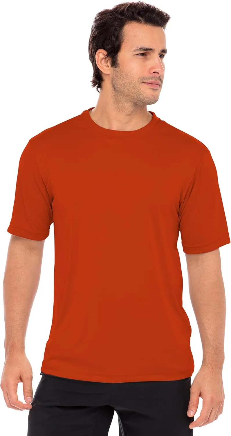 Opna Men's Big & Tall Short Sleeve Moisture Wicking Athletic T-Shirts Regular Sizes & XLT's