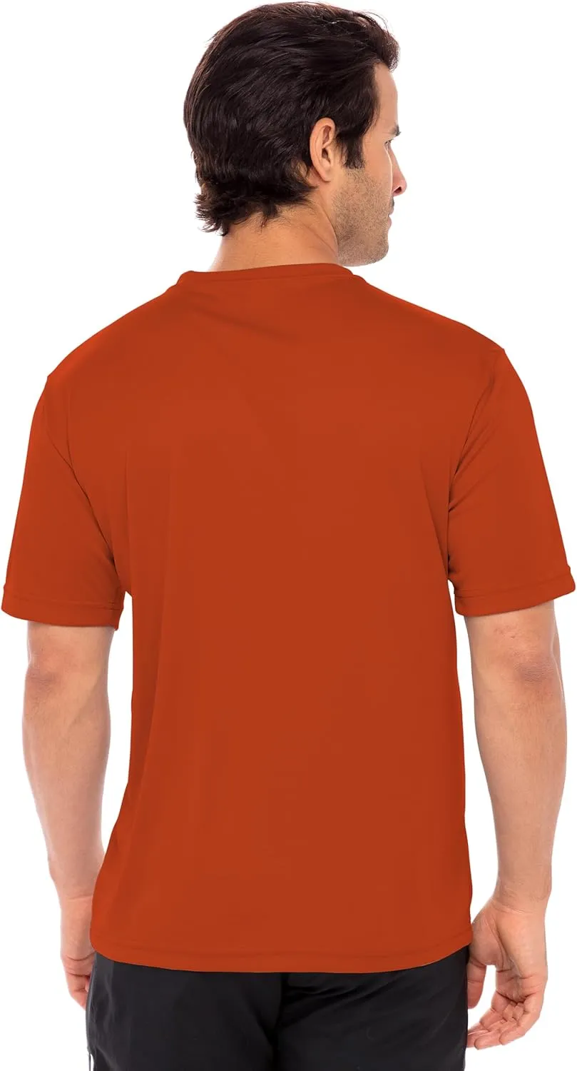 Opna Men's Big & Tall Short Sleeve Moisture Wicking Athletic T-Shirts Regular Sizes & XLT's