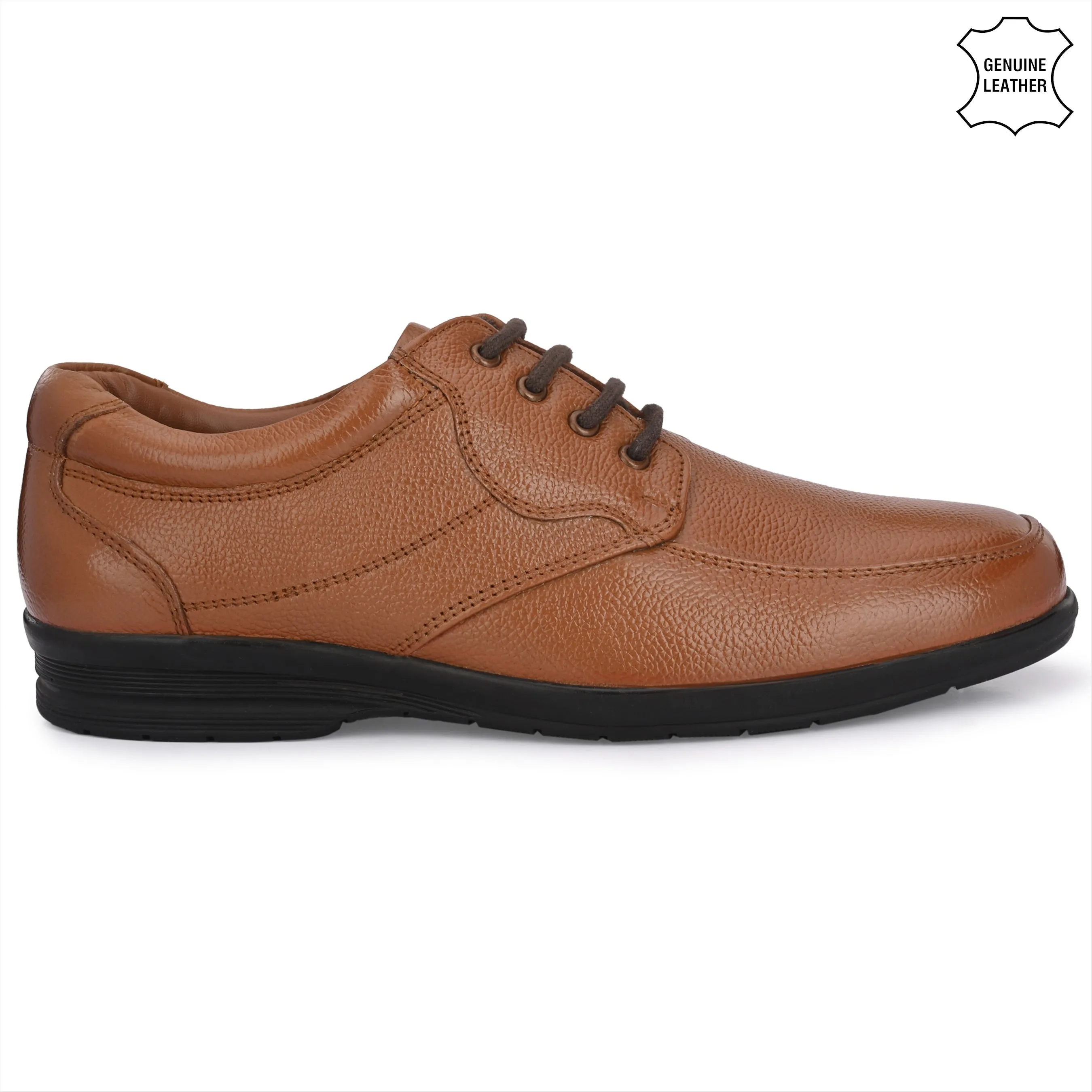 Prime Full Grain Leather Derby Lace Ups