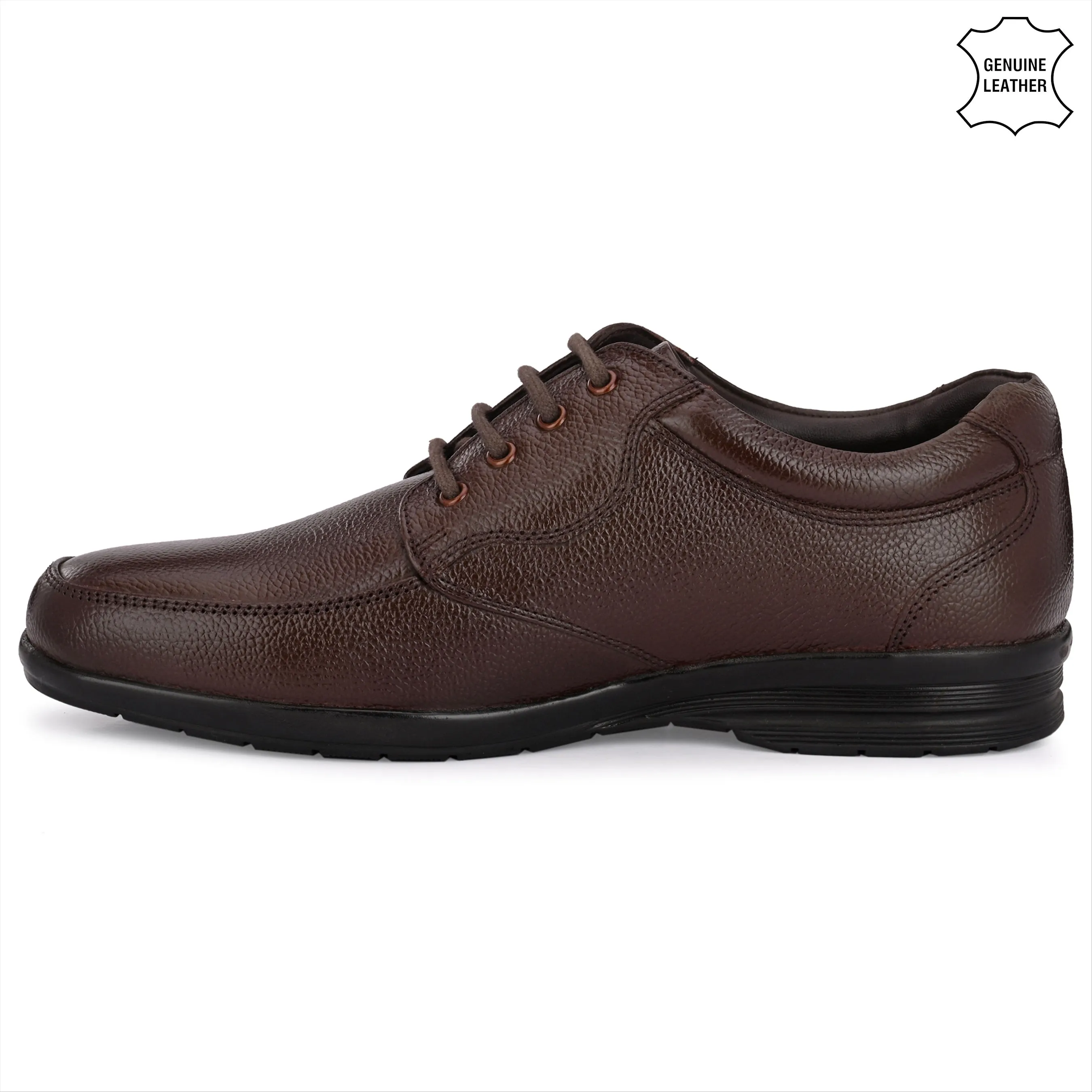 Prime Full Grain Leather Derby Lace Ups