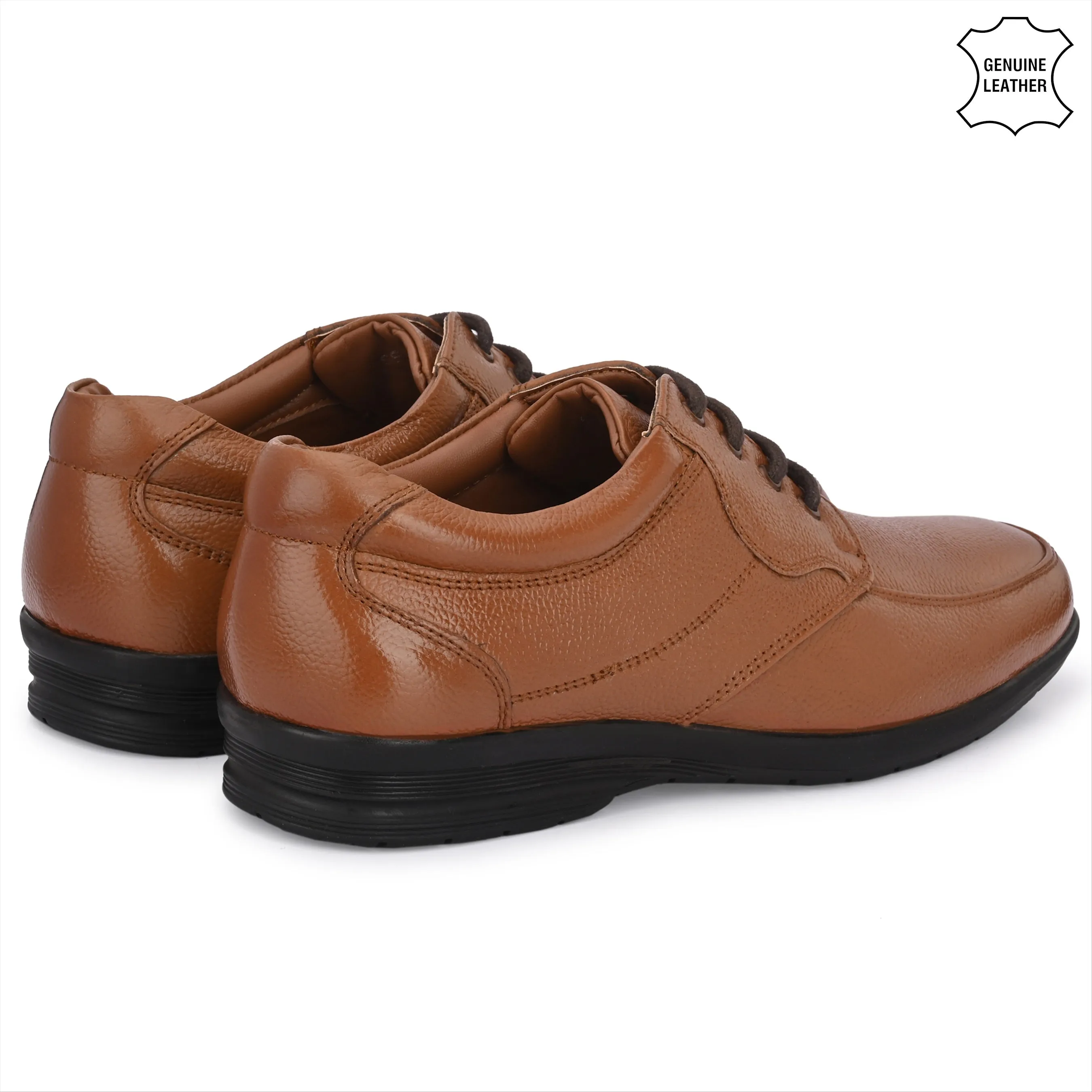 Prime Full Grain Leather Derby Lace Ups