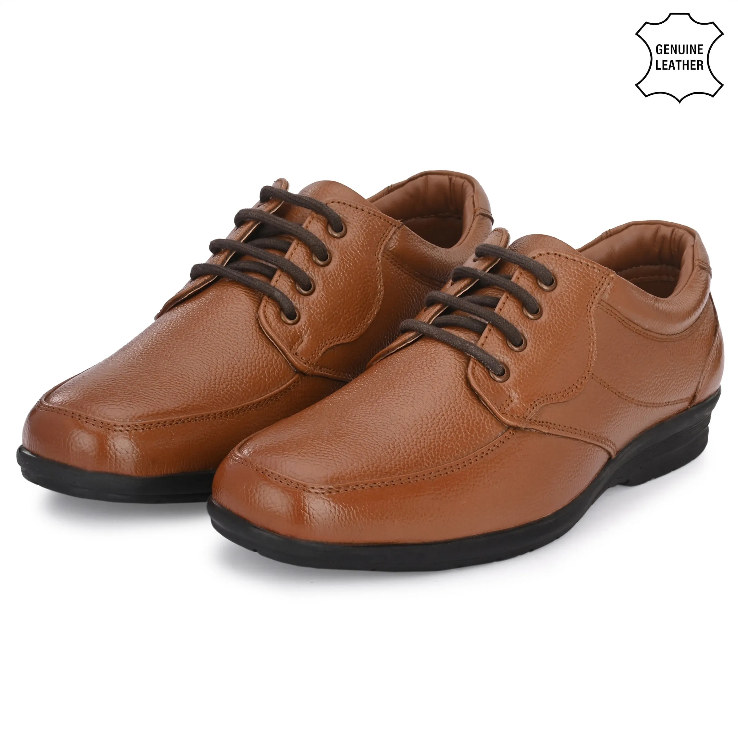 Prime Full Grain Leather Derby Lace Ups
