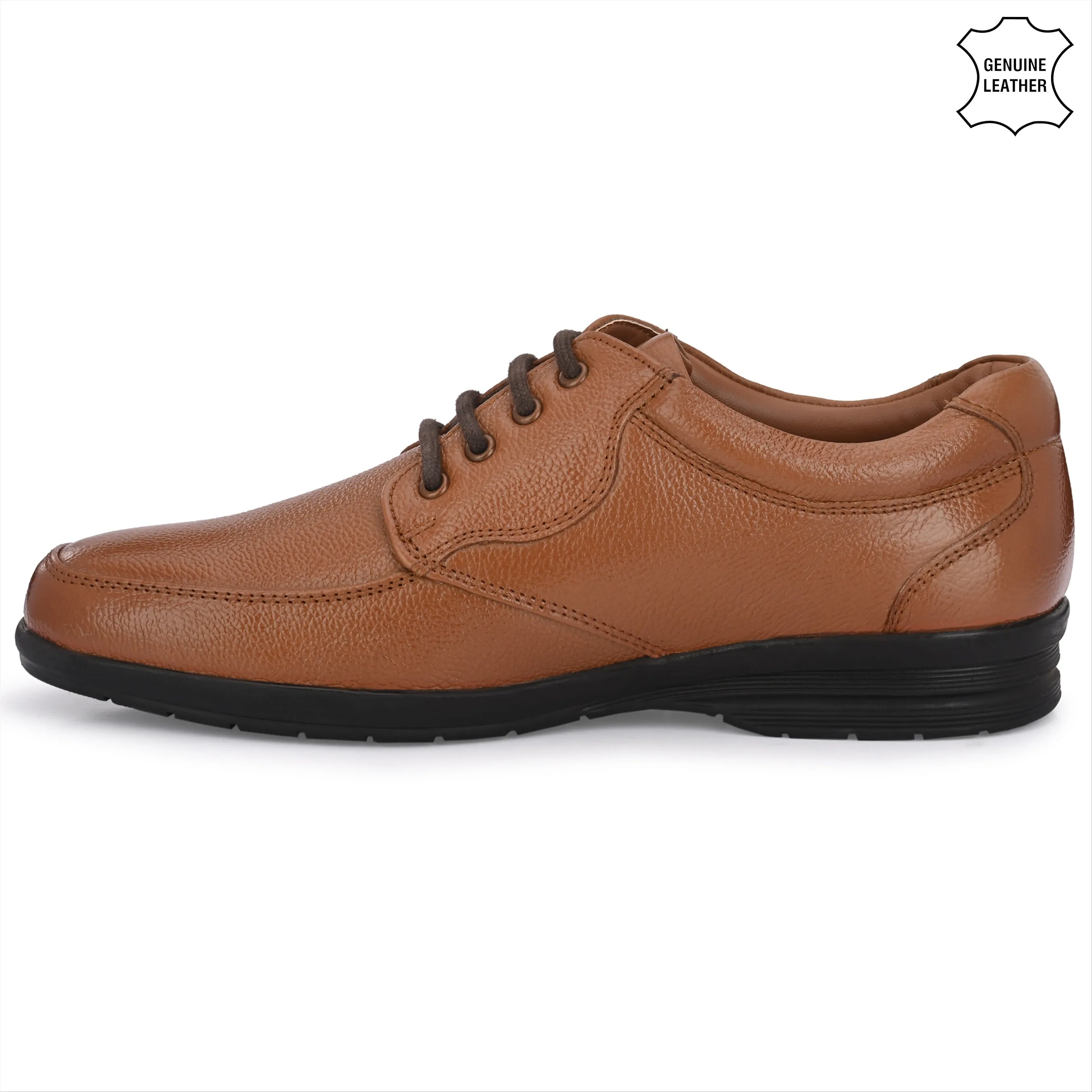 Prime Full Grain Leather Derby Lace Ups