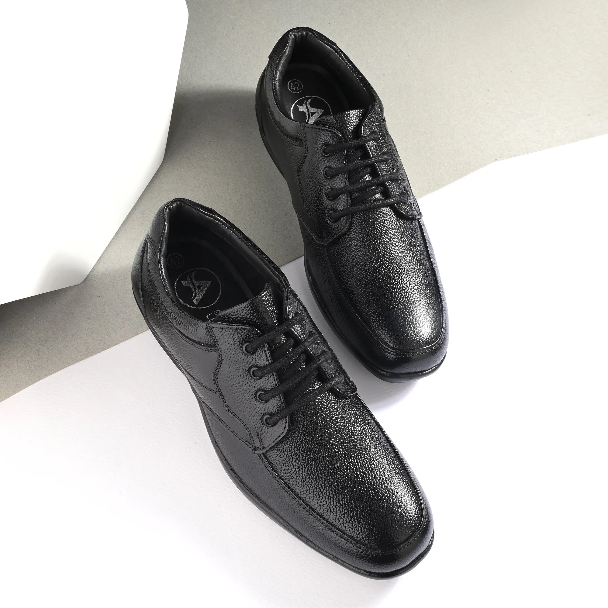 Prime Full Grain Leather Derby Lace Ups