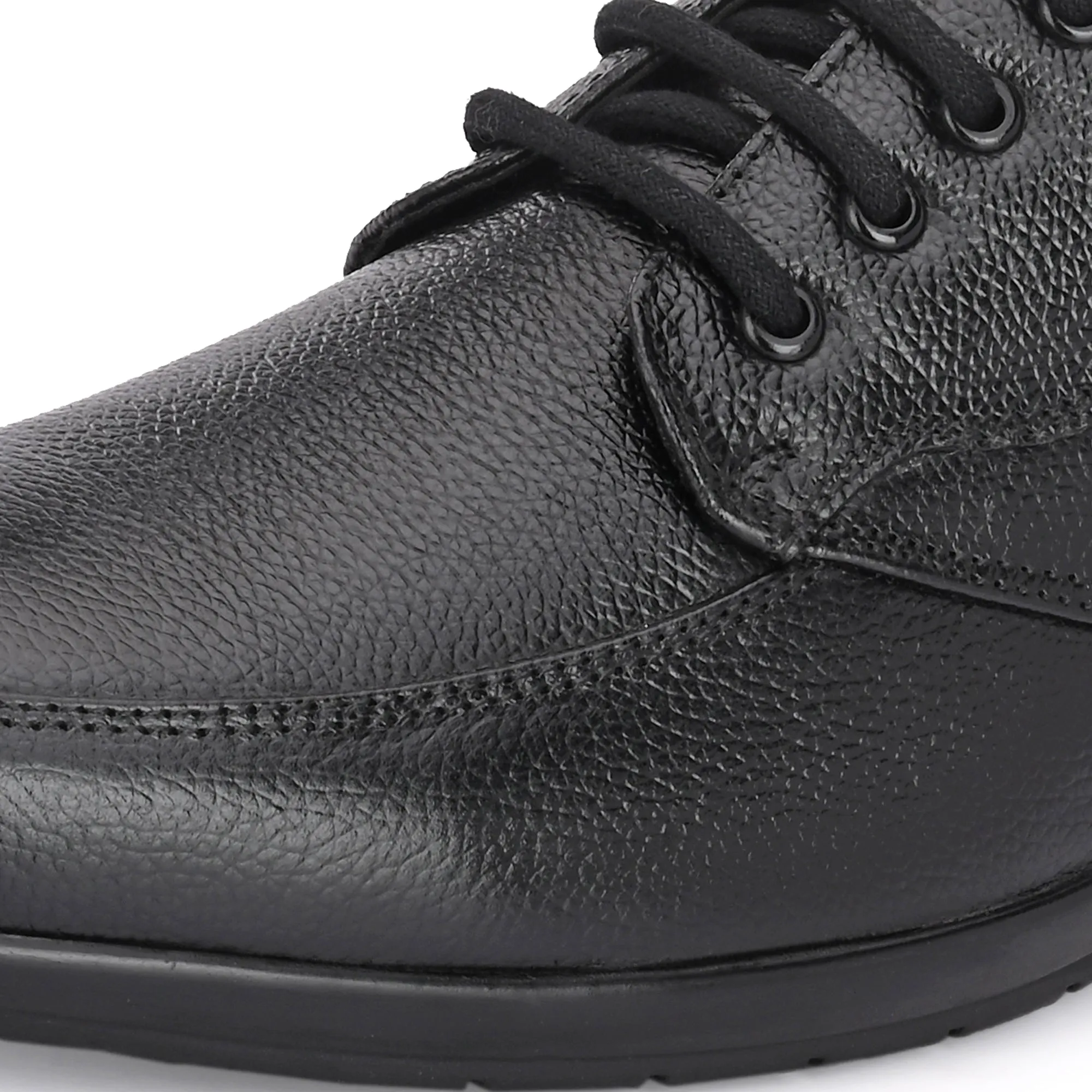 Prime Full Grain Leather Derby Lace Ups