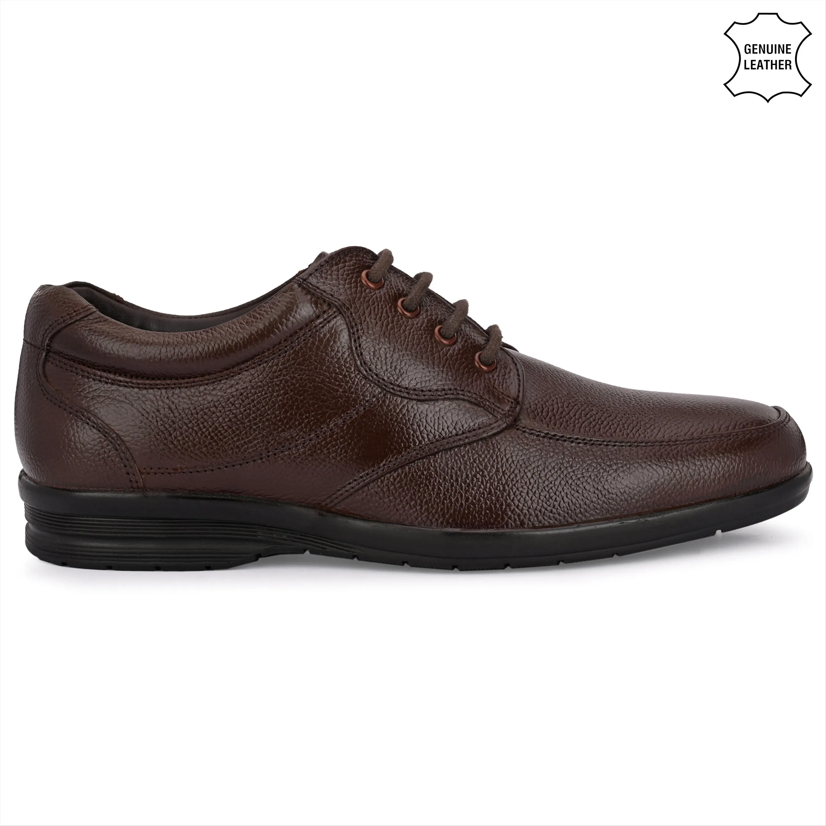 Prime Full Grain Leather Derby Lace Ups