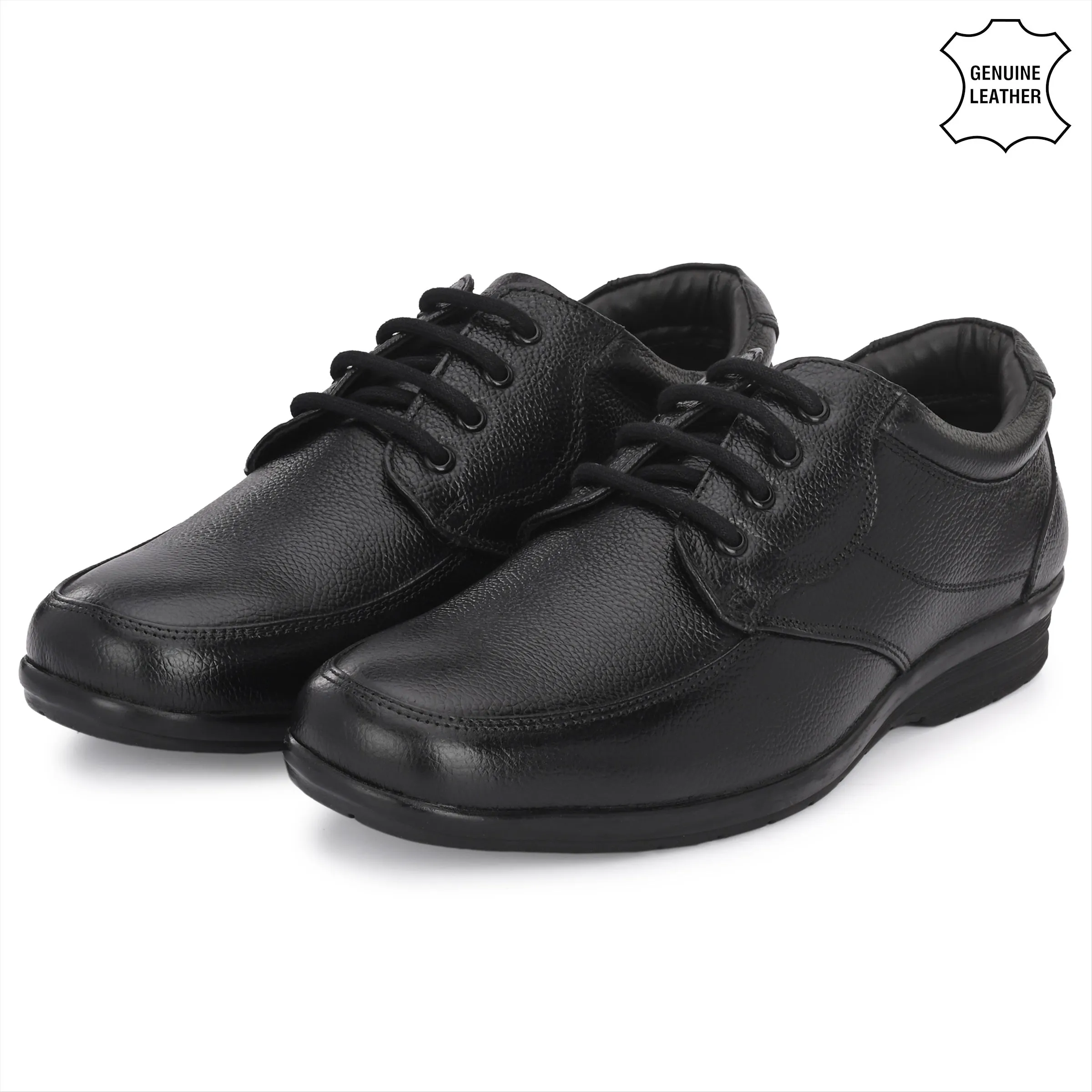 Prime Full Grain Leather Derby Lace Ups