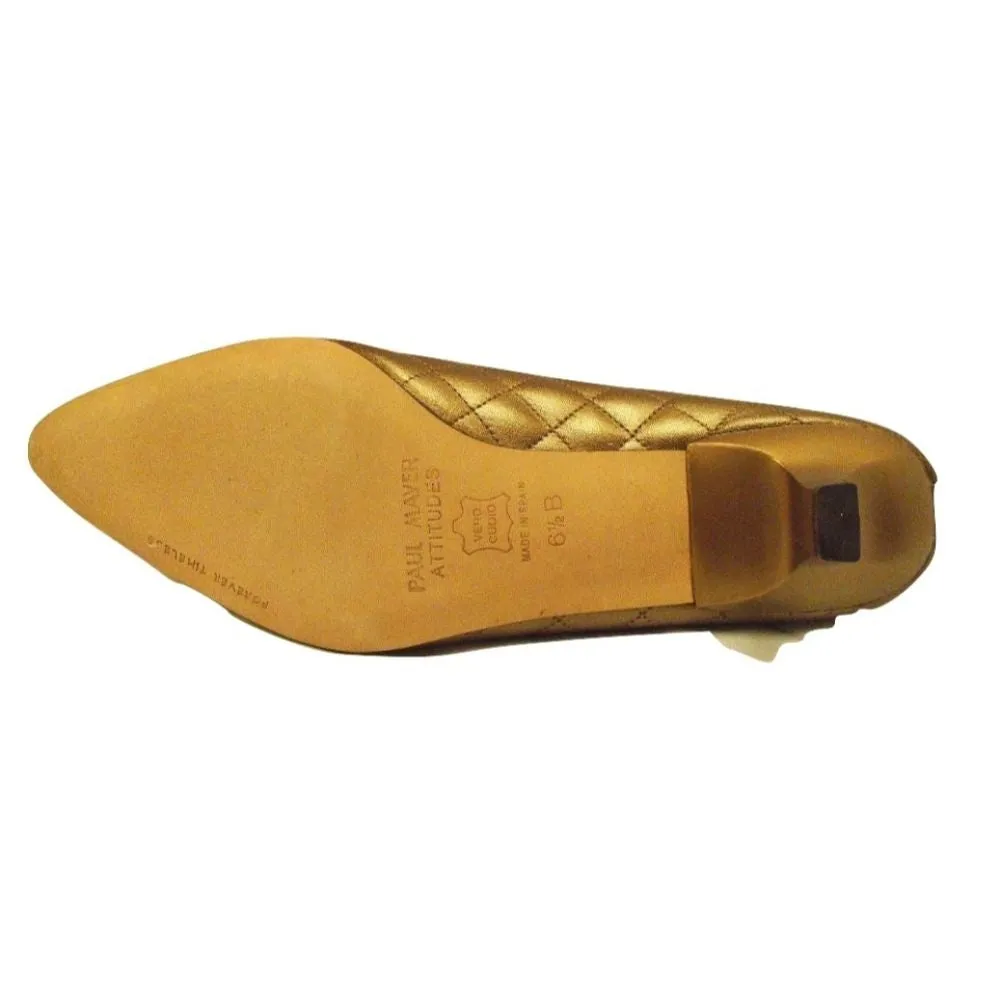 Regal Bronze Patent Paul Mayer Pumps