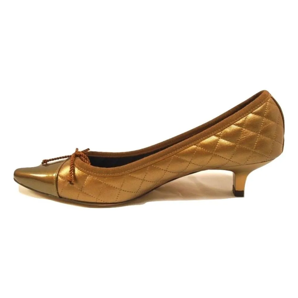 Regal Bronze Patent Paul Mayer Pumps