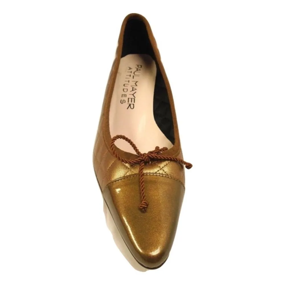 Regal Bronze Patent Paul Mayer Pumps